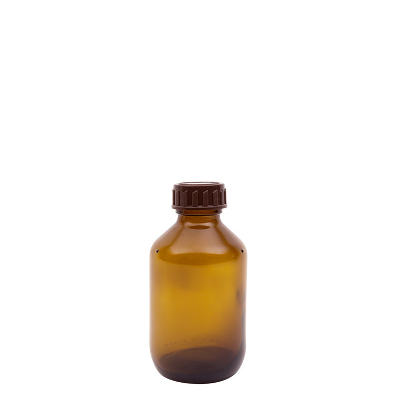 Blockland Medicijnfles bruin gedopt 150ml/28mm 20.00 Stuks