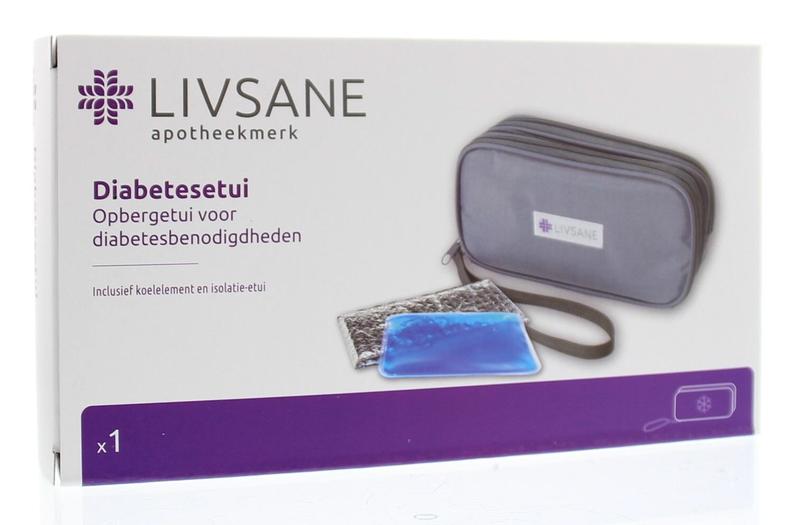 Blockland Insulmate diabetes etui met koelelement 21x11.5 x5 1.00 Set