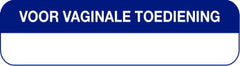 Blockland Strooketiket voor vaginale toediening 44x11mm 750.00 Stuks
