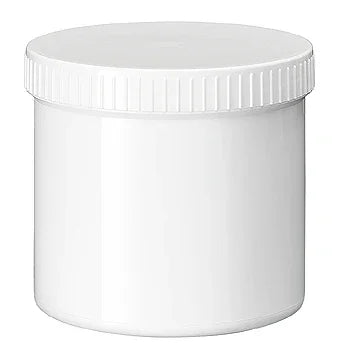 Blockland Zalfpot wit PP plastobel gedopt 500ml 24 Stuks