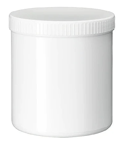 Blockland Zalfpot wit PP plastobel gedopt 1000ml 18 Stuks