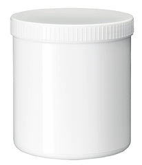 Blockland Zalfpot wit PP plastobel gedopt 1000ml 18 Stuks