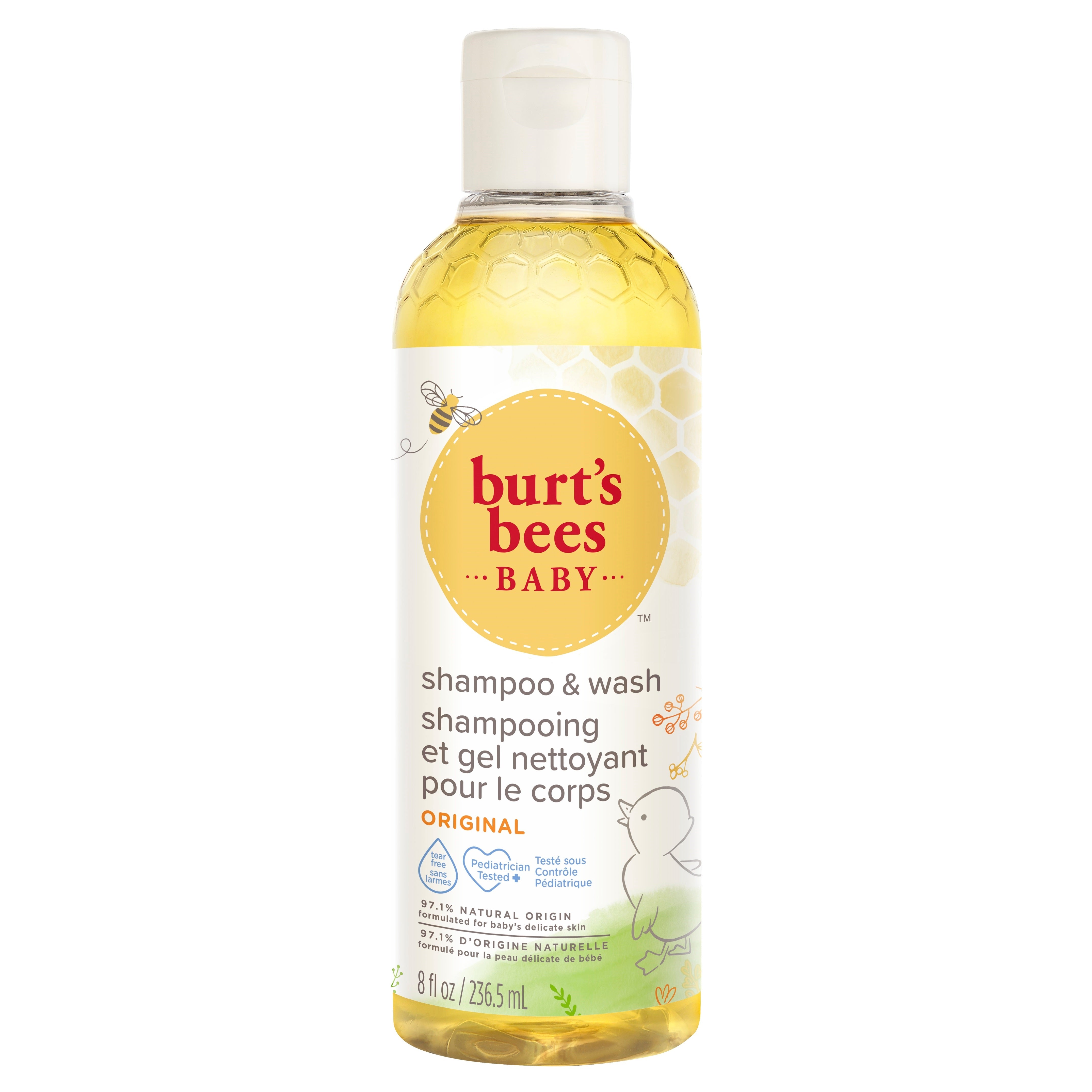 Burt's Bees Baby Bee shampoo & wash zeep 235 Milliliter