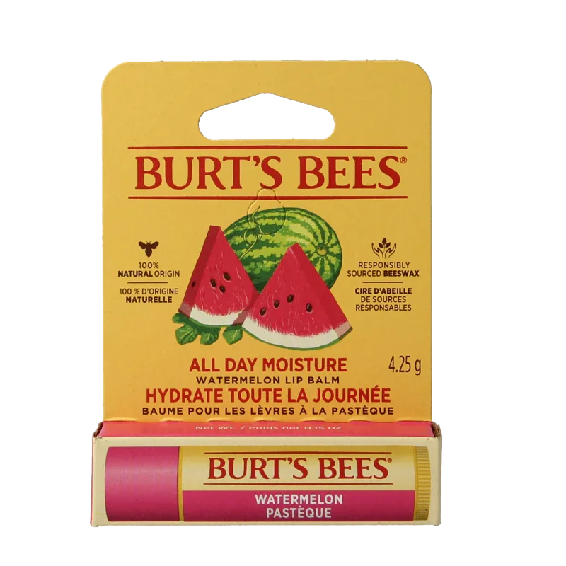 Burt's Bees Lipbalm watermelon blister 4.3 Gram