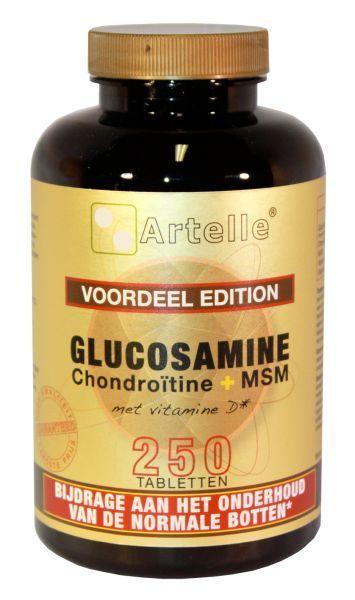 Artelle Glucosamine chondroitine msm 250 Tabletten