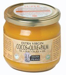 Amanprana Kokos-olijf-rode palm bio 325 Milliliter