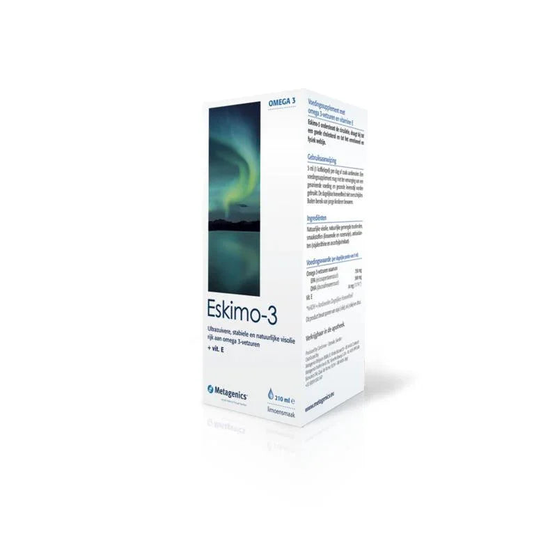 Metagenics Eskimo 3 vloeibaar limoen 210 Milliliter