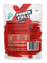 Powerful People Proteïnepoeder Aardbei 330.00 Gram