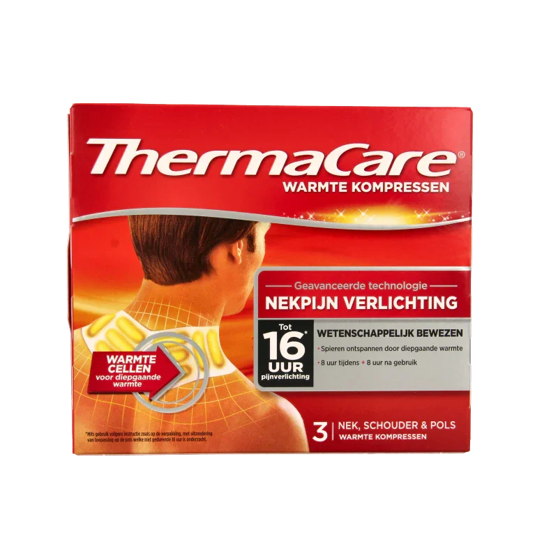 Thermacare Warmte kompres nek, schouder, pols 1 Stuks