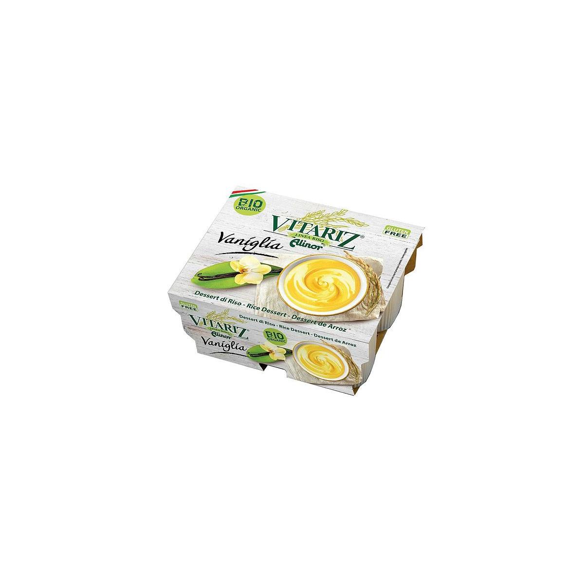 Vitariz Rice dessert vanille 4x 100 gram bio 400 Gram