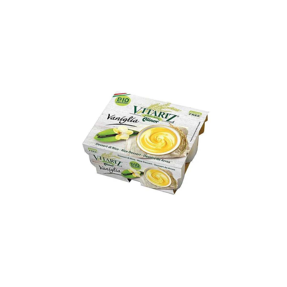 Vitariz Rice dessert vanille 4x 100 gram bio 400 Gram