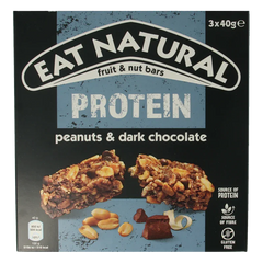 Eat Natural Crunchy pinda choco 3 x 40 gram 120 Gram