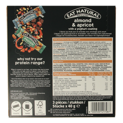 Eat Natural Almond / apricot / yoghurt 3 x 40 gram 120 Gram