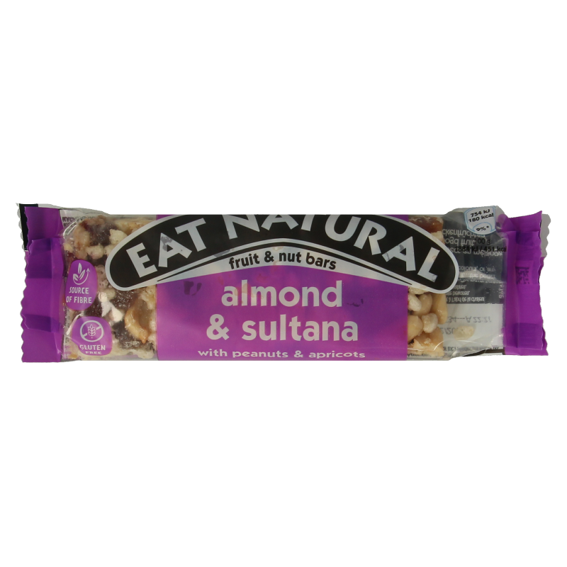 Eat Natural Amandel & sultana met pinda en abrikoos 40 Gram