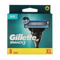 Gillette Mach3 base mesjes regular 8 Stuks