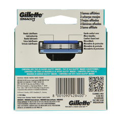 Gillette Mach3 base mesjes regular 8 Stuks