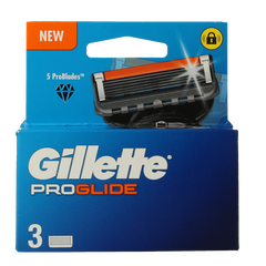 Gillette Fusion pro glide manual mesjes 3 Stuks