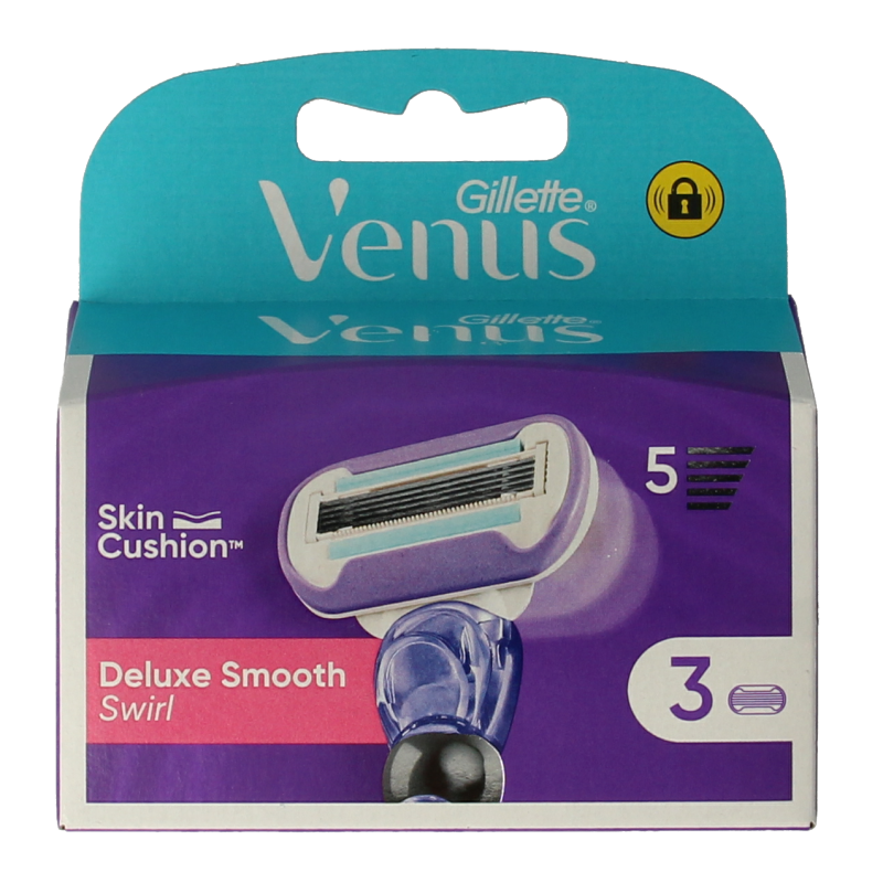 Gillette Venus swirl mesjes 3 Stuks