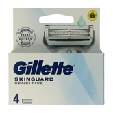 Gillette Skinguard aloe vera mesjes regular 4 Stuks
