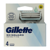 Gillette Skinguard aloe vera mesjes regular 4 Stuks
