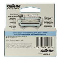 Gillette Skinguard aloe vera mesjes regular 4 Stuks