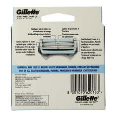 Gillette Skinguard sensitive mesjes 8 Stuks