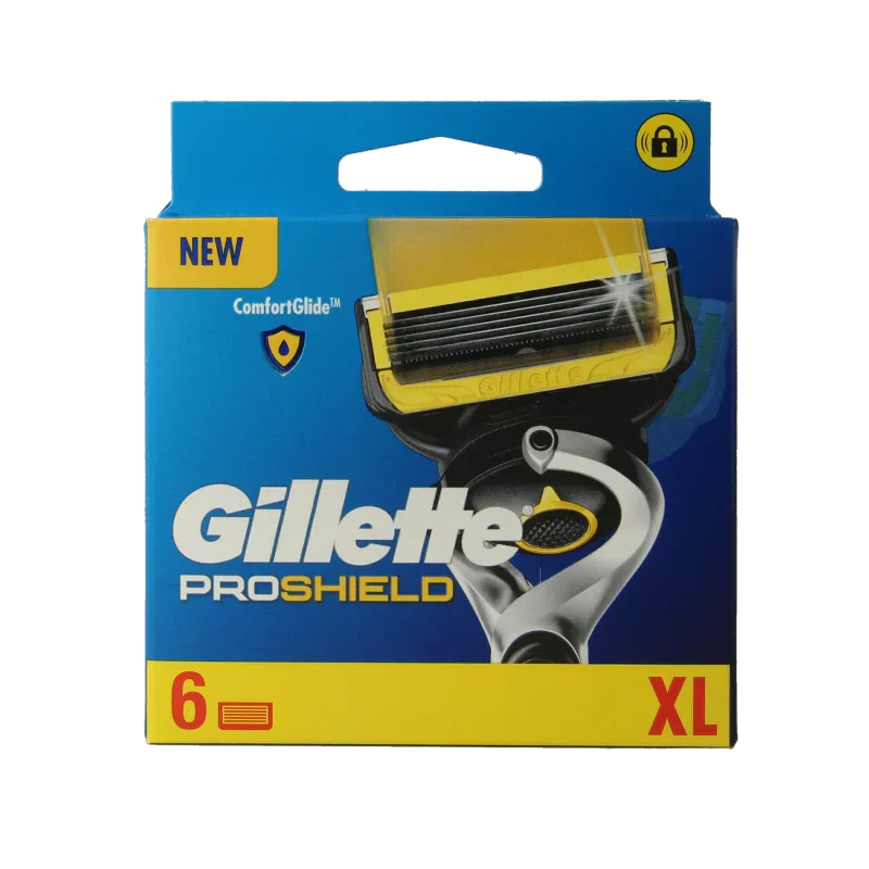 Gillette Pro shield mesjes regular 6 Stuks