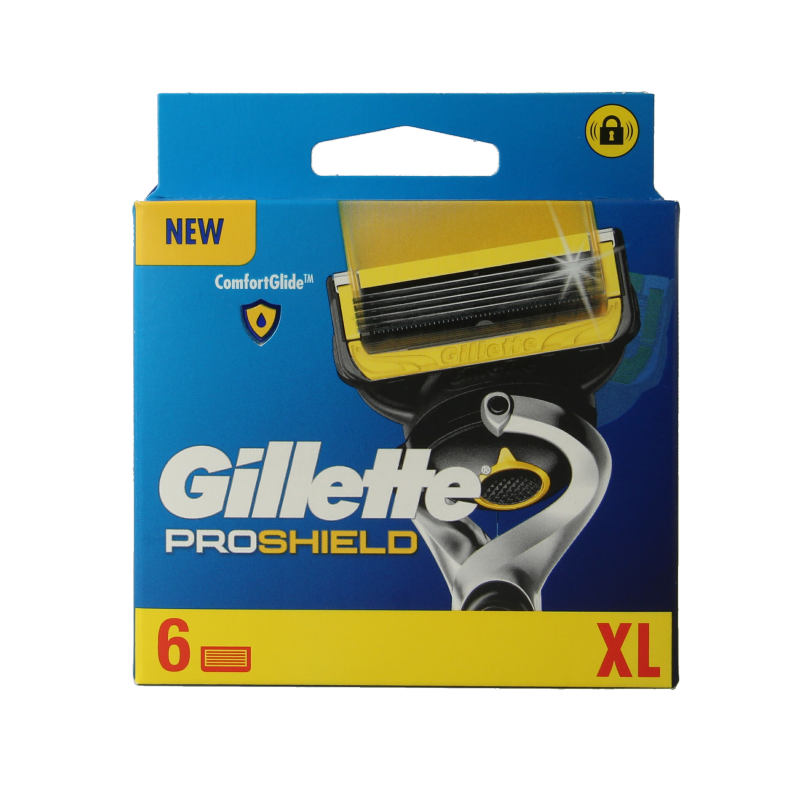 Gillette Pro shield mesjes regular 6 Stuks