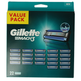 Gillette Mach 3 base scheermes 22 Stuks