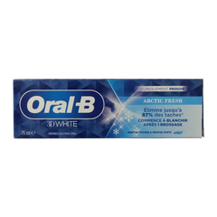 Oral B Tandpasta 3D white arctic fresh 75.00 Milliliter