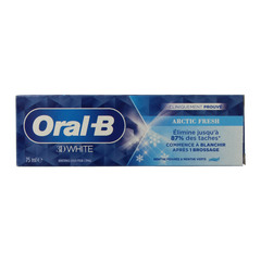 Oral B Tandpasta 3D white arctic fresh 75.00 Milliliter