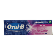 Oral B Tandpasta 3D white vitalize 75 Milliliter
