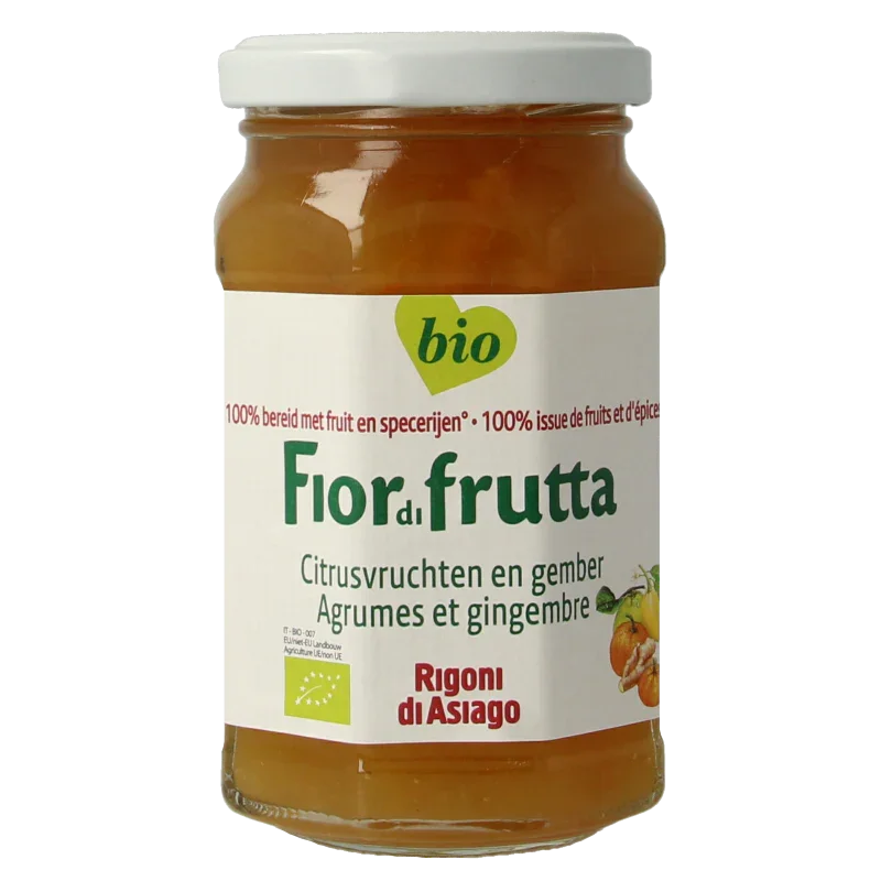 Fiordifrutta Citrusmix gemberjam bio 260 Gram