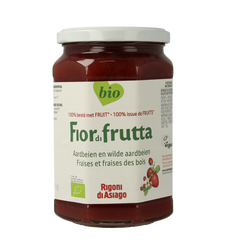 Fiordifrutta Aardbei & wilde aardbei jam bio 630 Gram