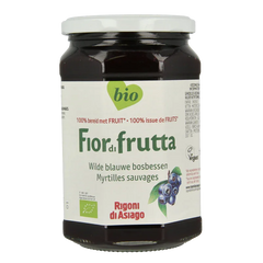 Fiordifrutta Wilde blauwe bosbessen jam bio 630 Gram