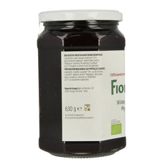 Fiordifrutta Wilde blauwe bosbessen jam bio 630 Gram