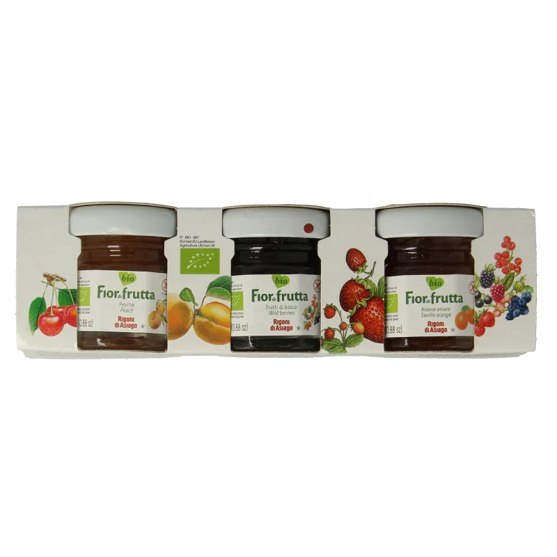 Fiordifrutta Fruitbeleg mix 25 gram bio 75 Gram