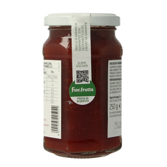 Fiordifrutta Aardbeienjam bio 250.00 Gram