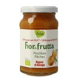 Fiordifrutta Perzikjam bio 250 Gram