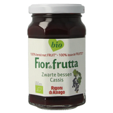 Fiordifrutta Zwarte bessenjam bio 250 Gram