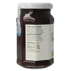 Fiordifrutta Zwarte bessenjam bio 250.00 Gram