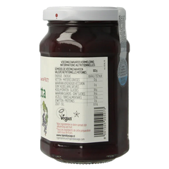 Fiordifrutta Zwarte bessenjam bio 250 Gram