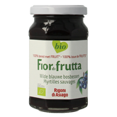 Fiordifrutta Blauwe bosbesjam bio 250 Gram