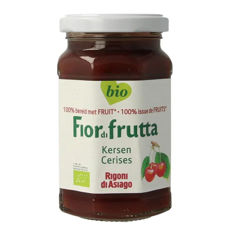Fiordifrutta Kersenjam bio 250 Gram