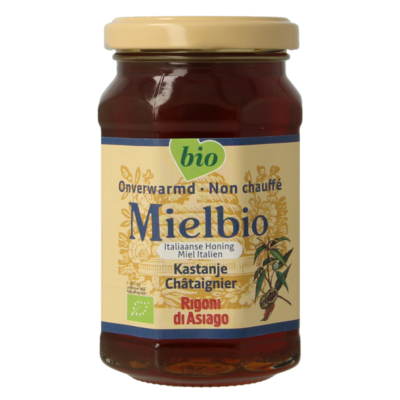 Rigoni Di Asiago Kastanje honing vloeibaar bio 300 Gram