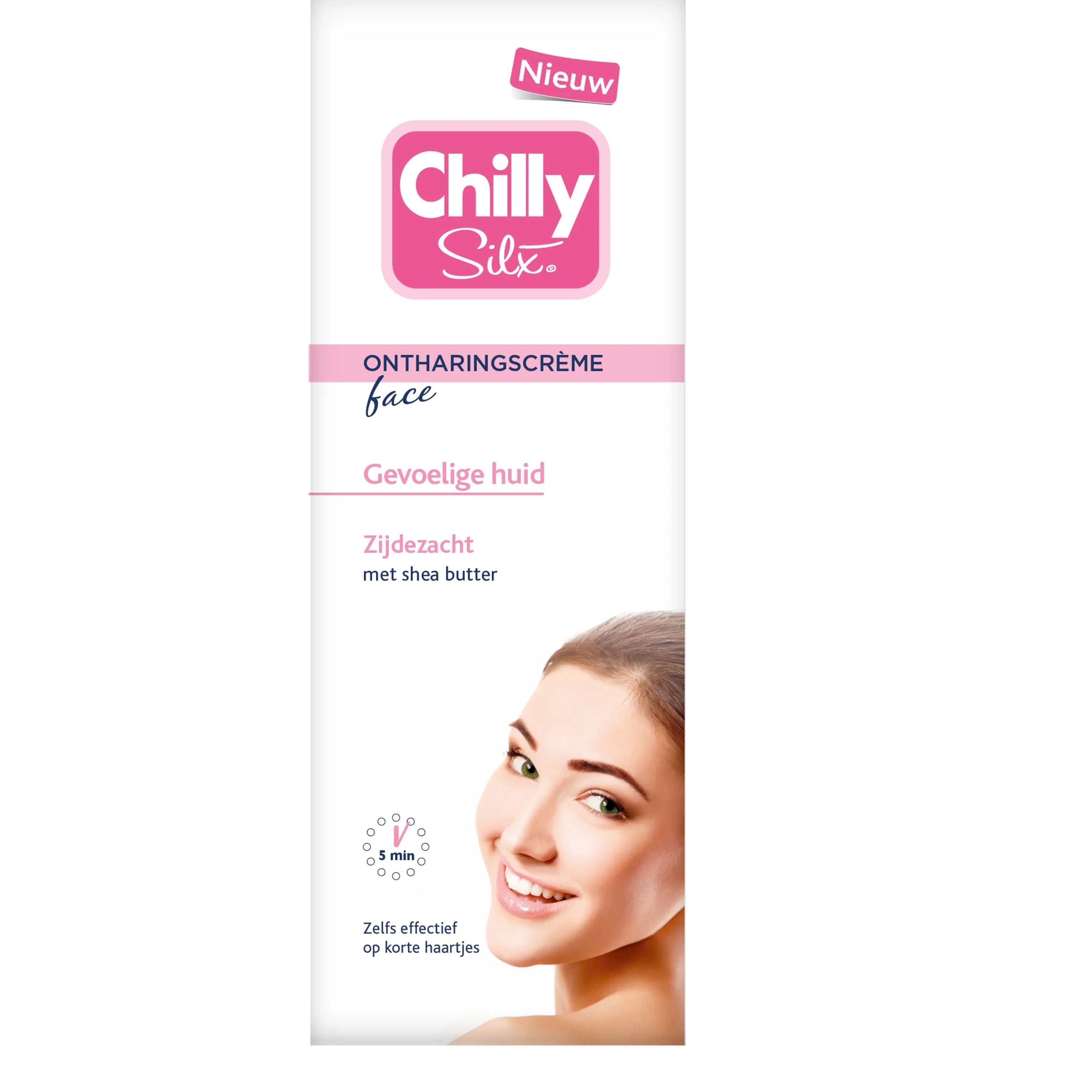 Chilly Silx Ontharingscreme gezicht 50 Milliliter