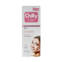 Chilly Silx Ontharingscreme gezicht 50.00 Milliliter