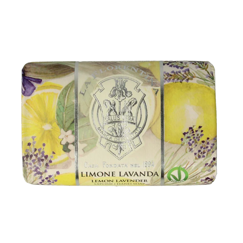 La Florentina Zeep citroen-lavendel 200 Gram
