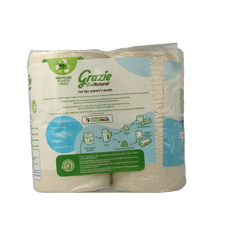 Grazie Natural Toiletpapier 3-laags 4 Stuks