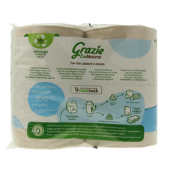 Grazie Natural Toiletpapier 2-laags 8.00 Stuks